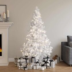 Ideal for Holiday Gatherings: 180cm Pre-lit Christmas Tree