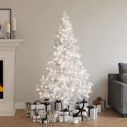 Ideal for Holiday Gatherings: 180cm Pre-lit Christmas Tree