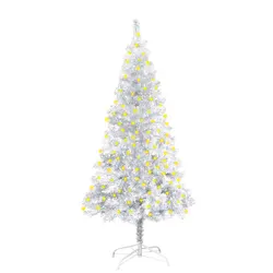 150 cm Silver Christmas Tree for Holiday Decor