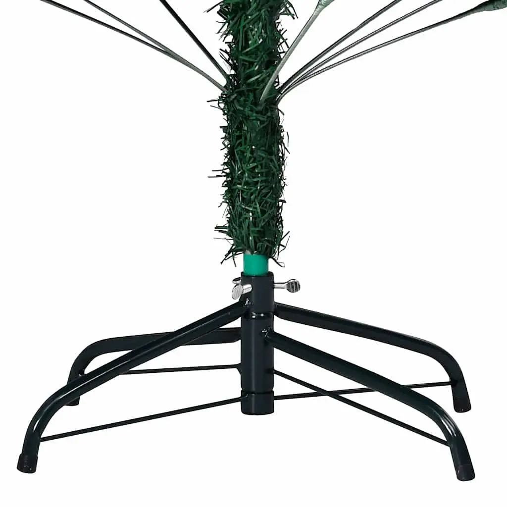 Artificial Christmas Tree Pre-lit PVC 210cm Green