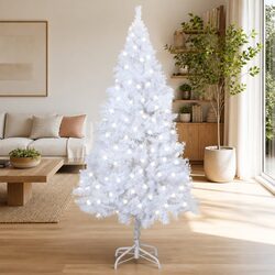 Perfect Fit: 120cm White Christmas Tree for Your Holiday Decor