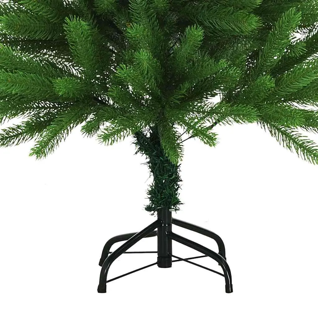 Artificial Christmas Tree Green 120cm Pre-lit PE Branches Steel Base