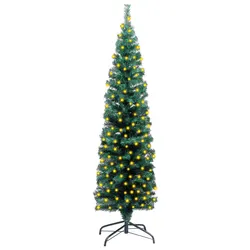 Practical Slim Christmas Tree for Home Use 120cm Pre-lit