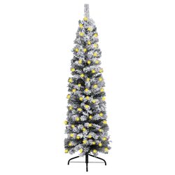 Perfect Slim Christmas Tree for Your Living Room