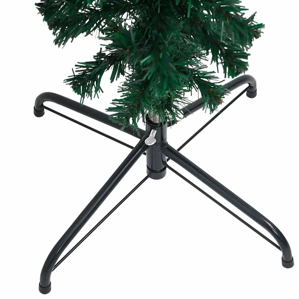 Upside-Down Artificial Christmas Tree PVC 150cm Green Pre-Lit