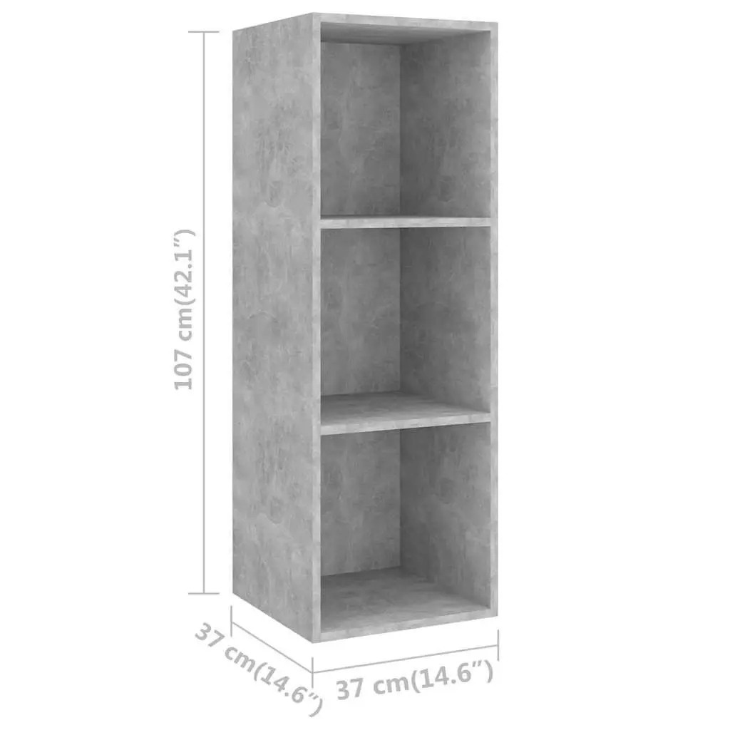 Wall-Mounted Cabinet Set for Home Entertainment