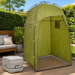Versatile Camping Toilet Shower Tent for Outdoor Events