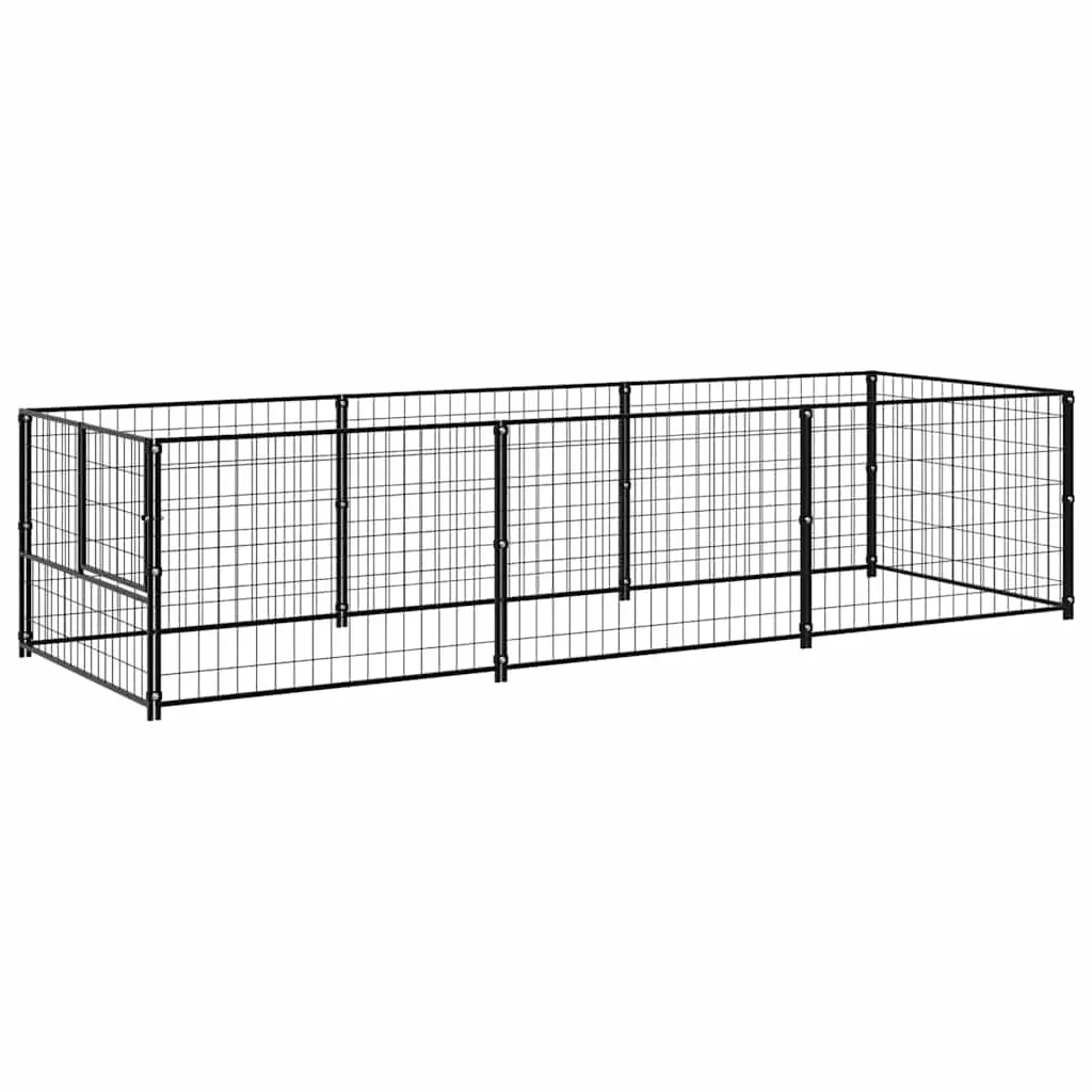 Outdoor Dog Kennel 3m² for Safe Play