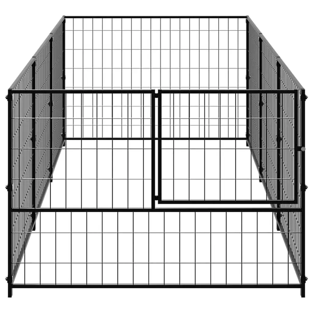 Outdoor Dog Kennel 3m² for Safe Play