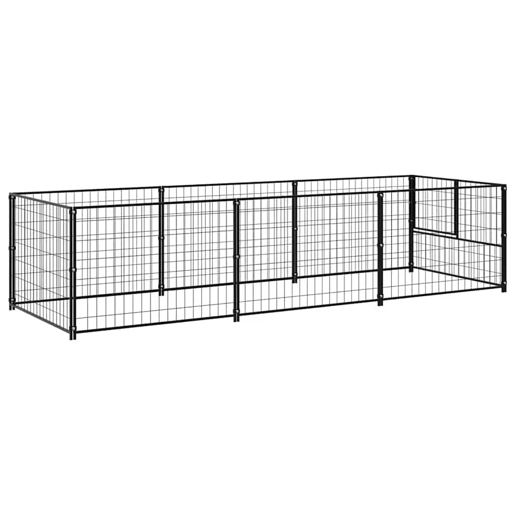 Outdoor Dog Kennel 3m² for Safe Play