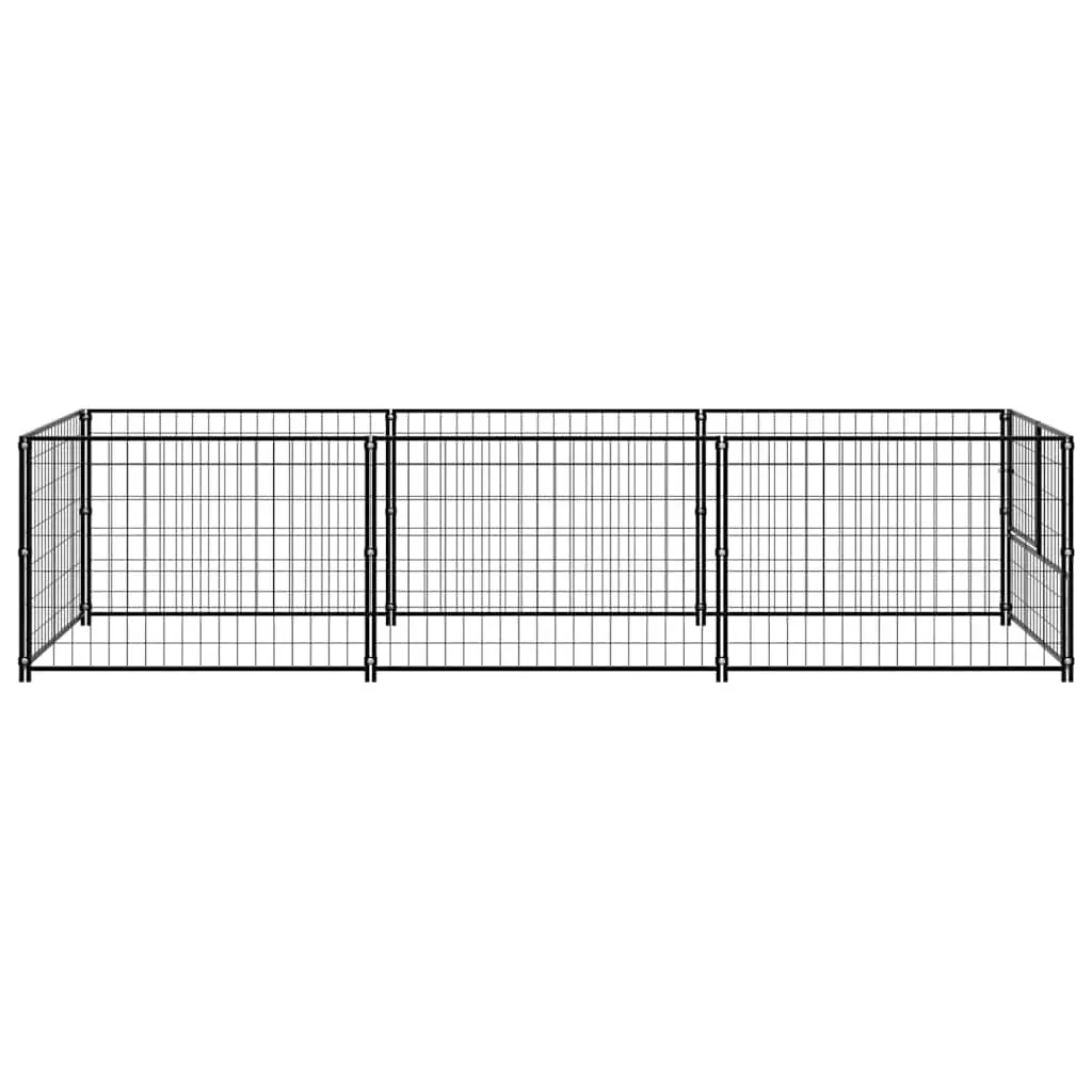 Outdoor Dog Kennel 3m² for Safe Play