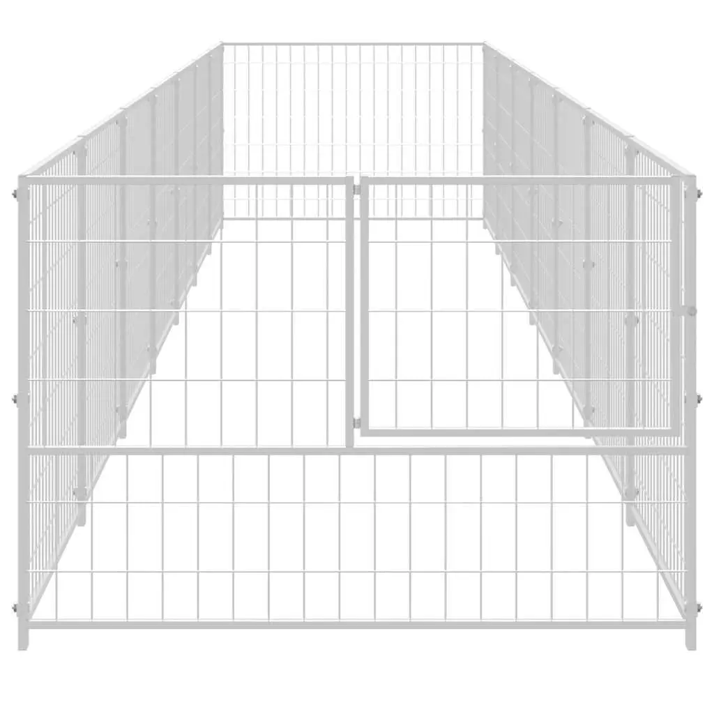 7 m² Outdoor Dog Kennel for Active Pets