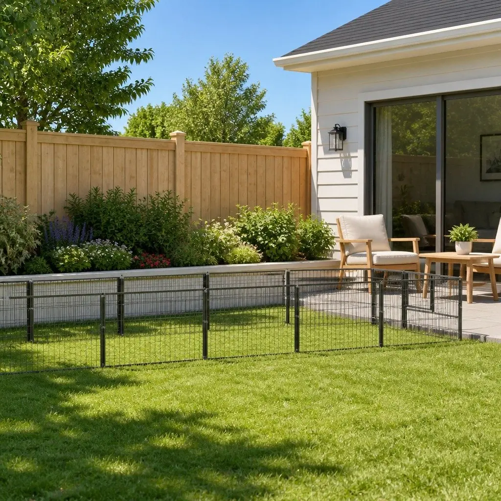 Outdoor Dog Exercise Pen 12 m² Kennel