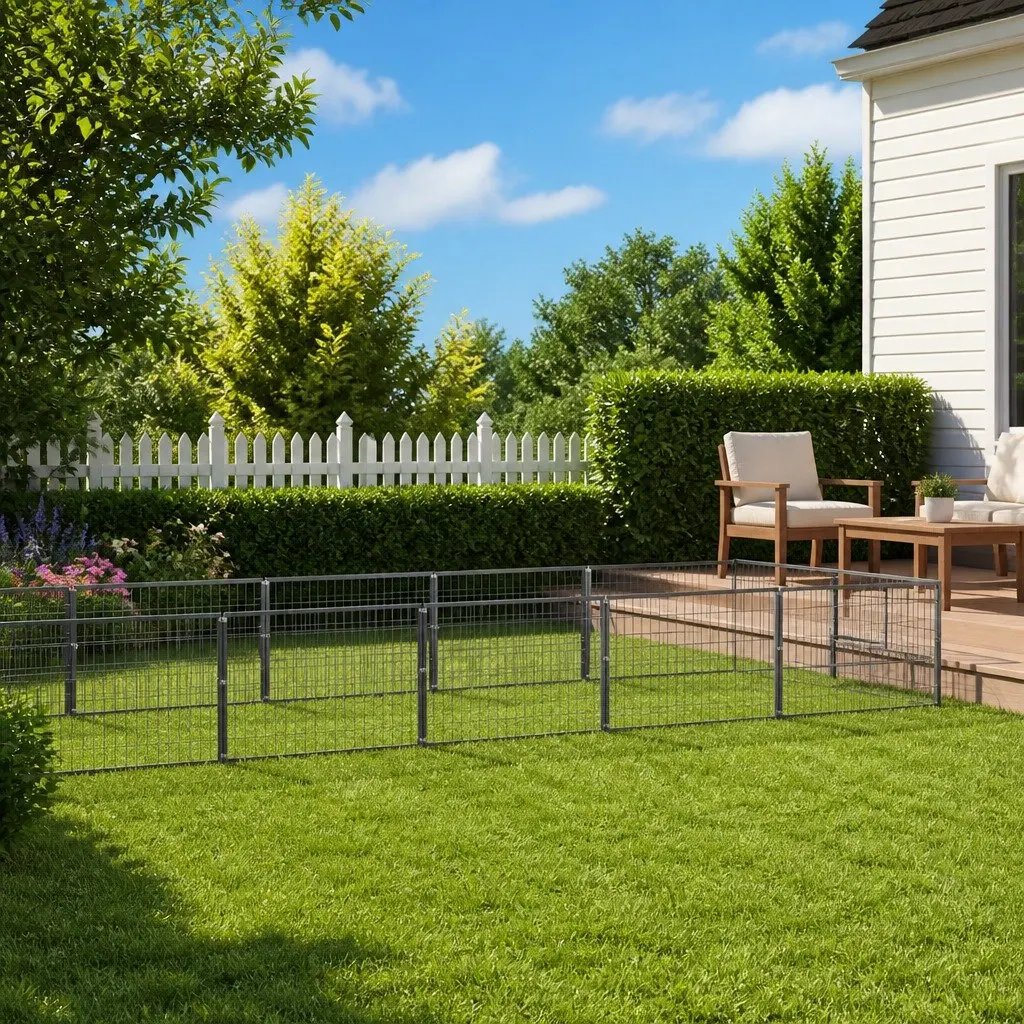 Outdoor Dog Kennel for Backyard Use