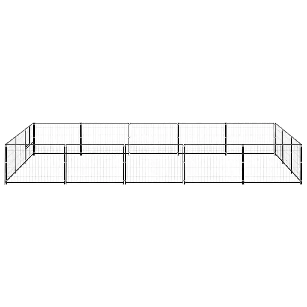 Dog Kennel Outdoor Pet Enclosure Steel Wire Mesh Large Exercise Space Lockable