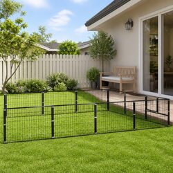 Practical 21m² Dog Kennel for Safe Outdoor Play