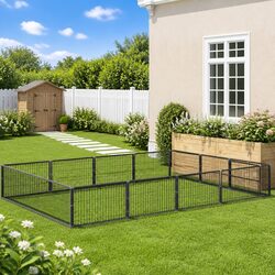 Practical 18 m² Outdoor Dog Kennel for Home Use