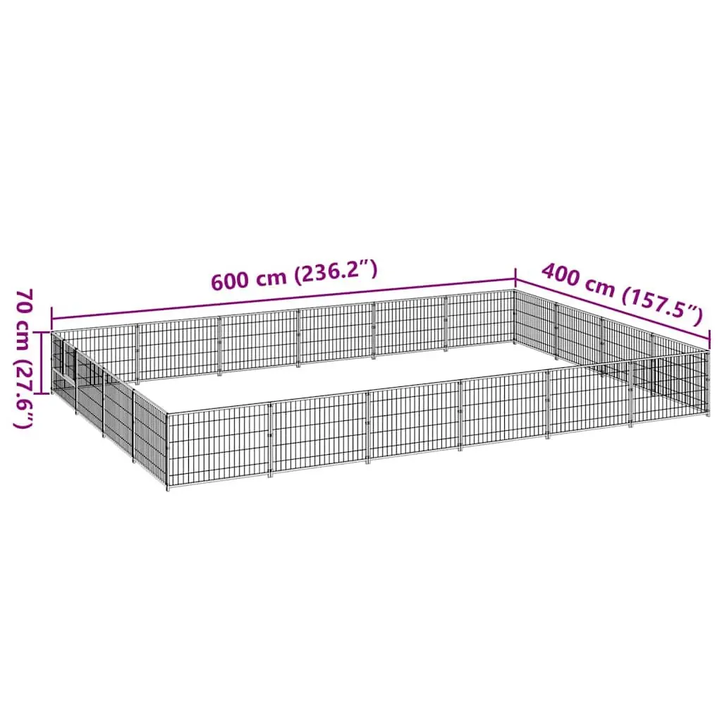Outdoor Dog Kennel for Secure Playtime