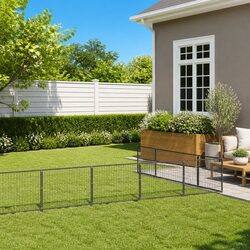 Practical Outdoor Dog Enclosure for Safe Play
