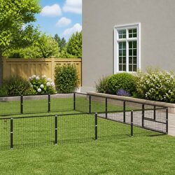 Practical 25 m² Outdoor Dog Kennel for Exercise