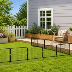 Practical Outdoor Dog Kennel for Safe Pet Exercise