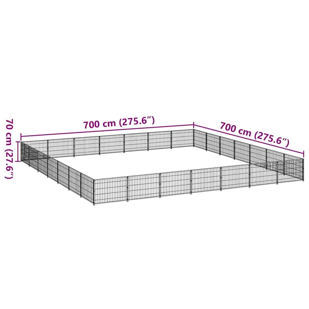 Dog Kennel for Outdoor Play and Exercise