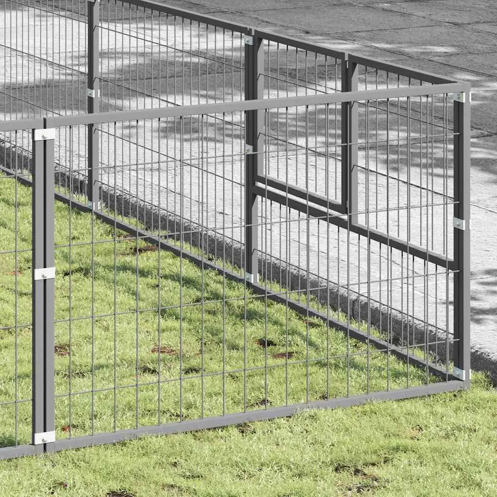 Dog Kennel Outdoor Pet Enclosure Steel Wire Mesh Large Exercise Run Pen