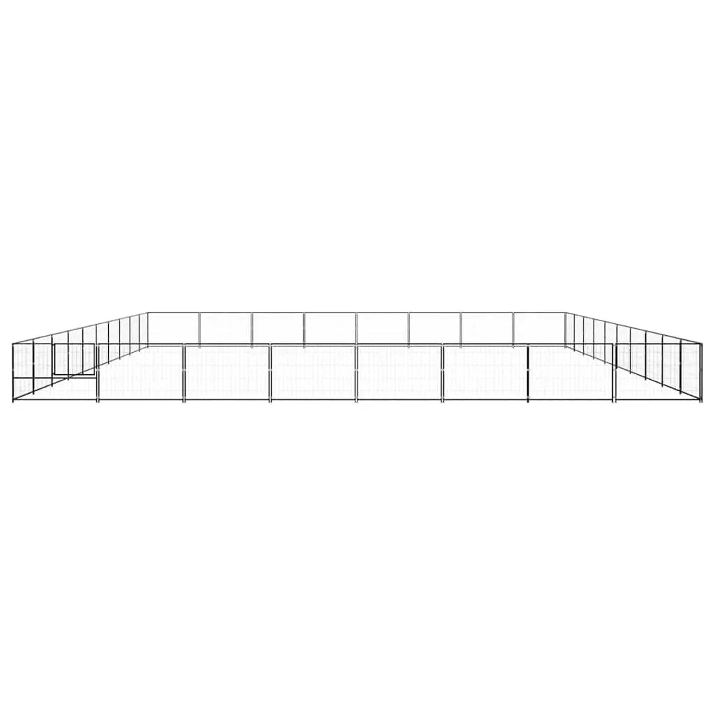 Dog Kennel Outdoor Pet Enclosure Steel Wire Mesh Run Cage Exercise Play Area