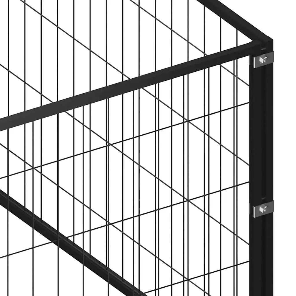 Dog Kennel Outdoor Pet Enclosure Steel Wire Mesh Run Cage Exercise Play Area