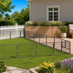 Practical 72m² Dog Kennel for Active Pets