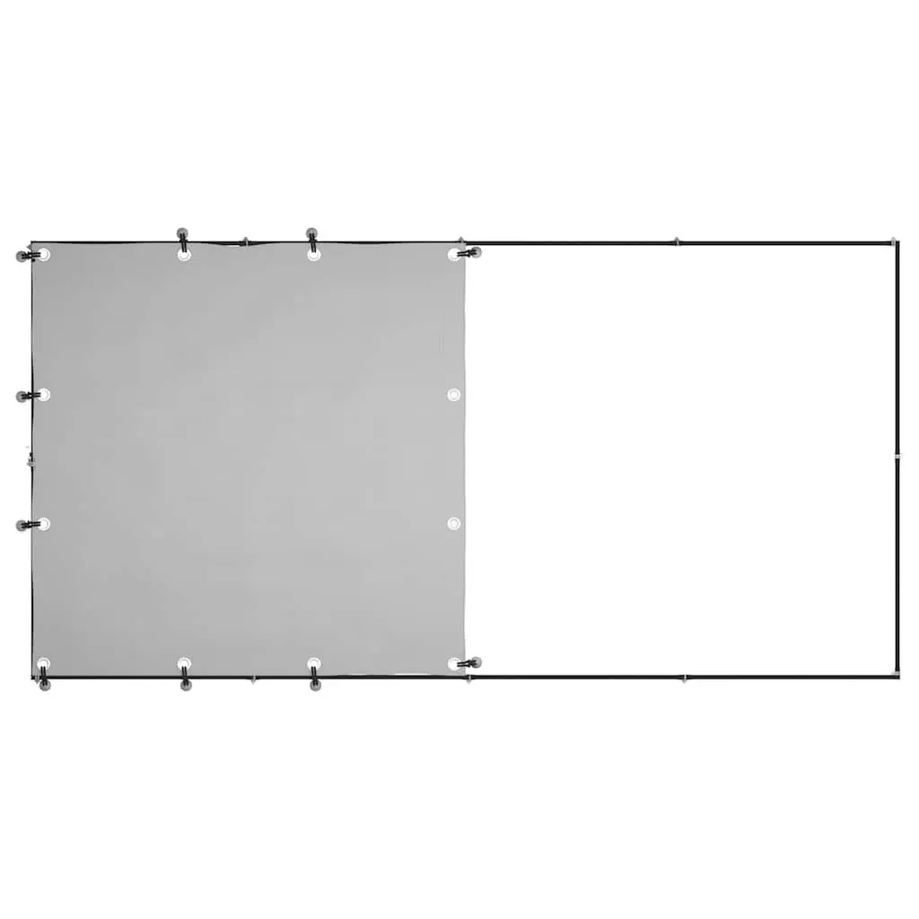 Dog Kennel Outdoor Steel Cage Enclosure Run Exercise Play Pen Area 2.42m²