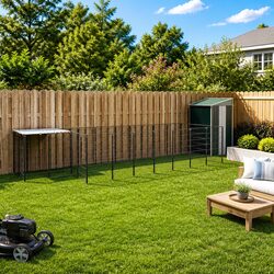 Practical Dog Kennel for Secure Outdoor Play