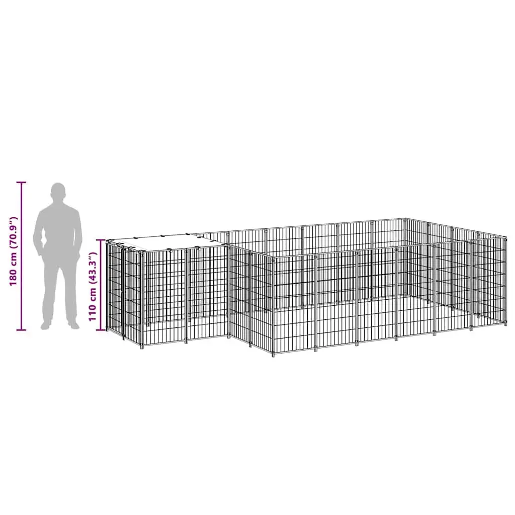 Large Dog Kennel for Outdoor Use