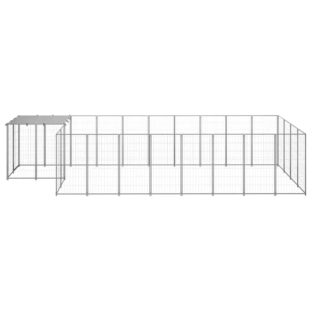Dog Kennel Outdoor Pet Enclosure Steel Wire Mesh Cage Run Exercise Pen Playpen