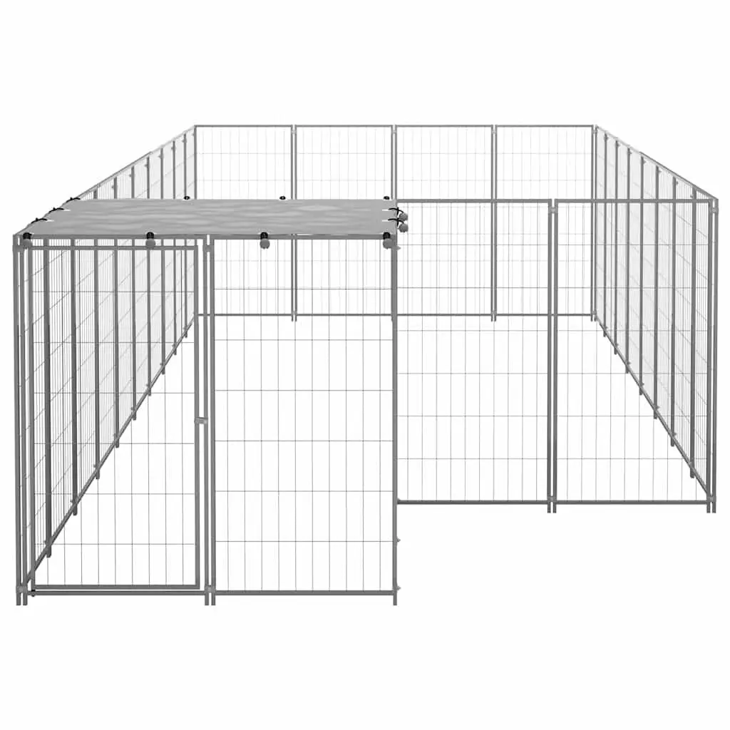 Dog Kennel Outdoor Pet Enclosure Steel Wire Mesh Cage Run Exercise Pen Playpen