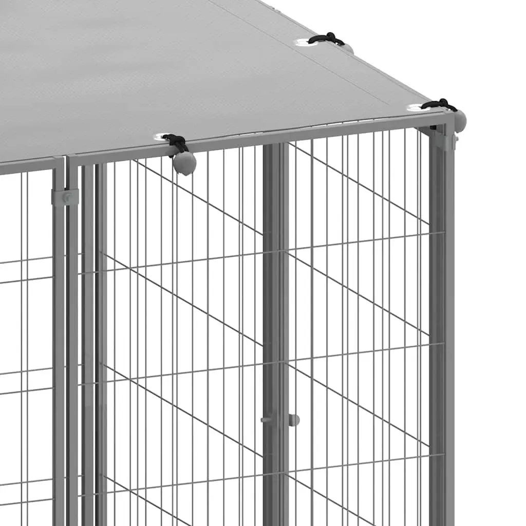 Dog Kennel Outdoor Pet Enclosure Steel Wire Mesh Cage Run Exercise Pen Playpen