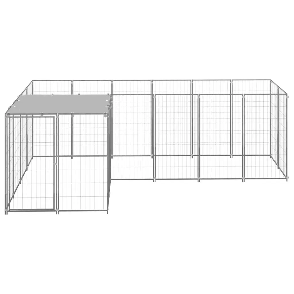 Silver Dog Kennel 4.84m² for Outdoor Use