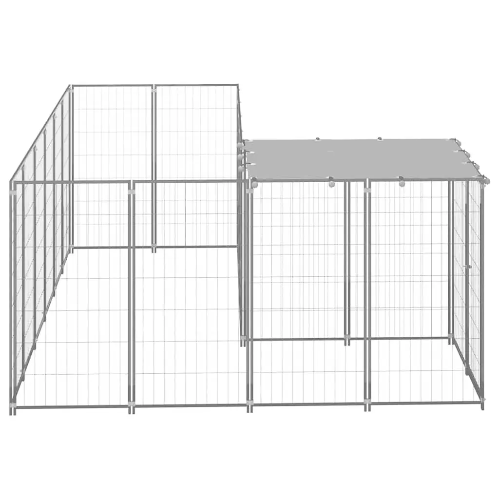 Silver Dog Kennel 4.84m² for Outdoor Use