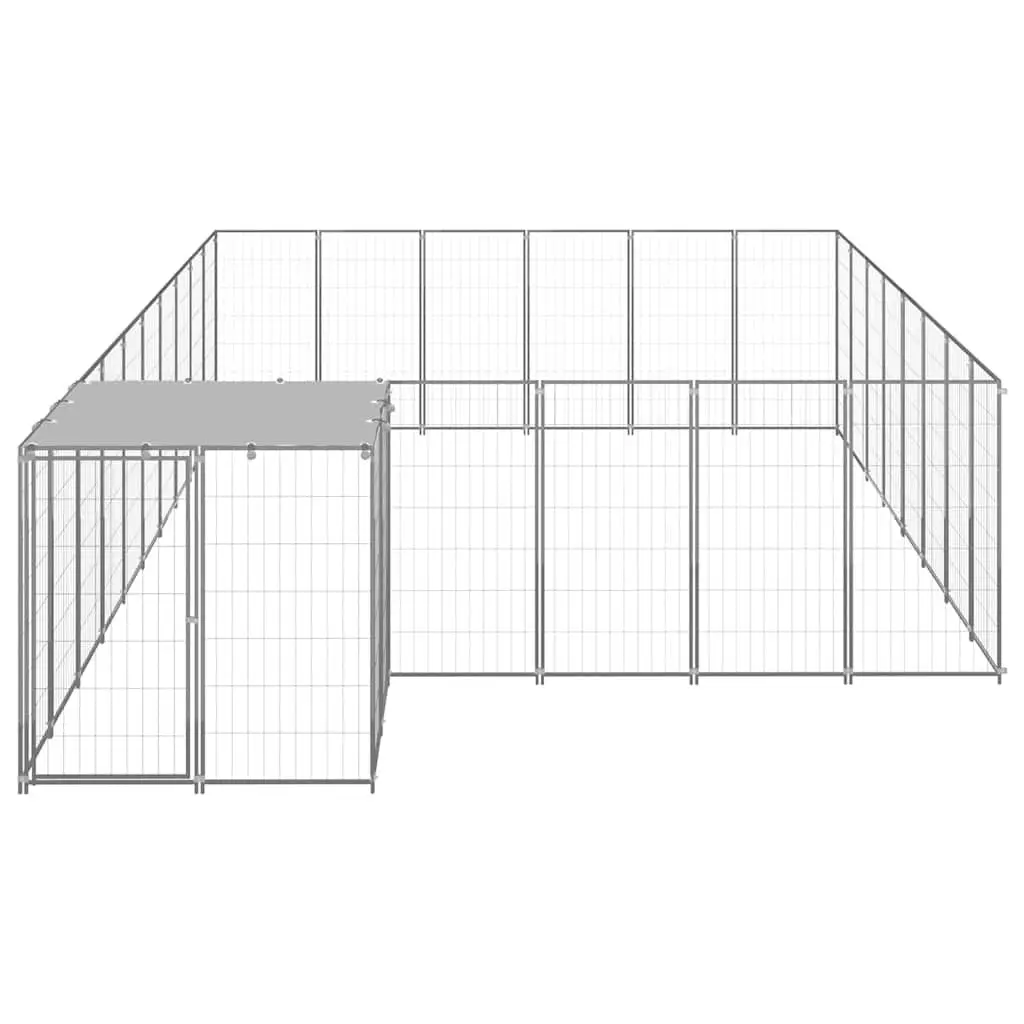 Dog Kennel Outdoor Steel Cage Enclosure Pet Run Exercise Pen Puppy Shelter