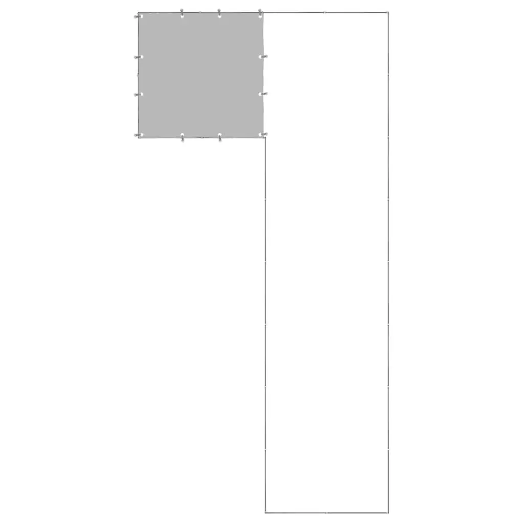 Dog Kennel Steel Outdoor Enclosure Silver 6.05 m²