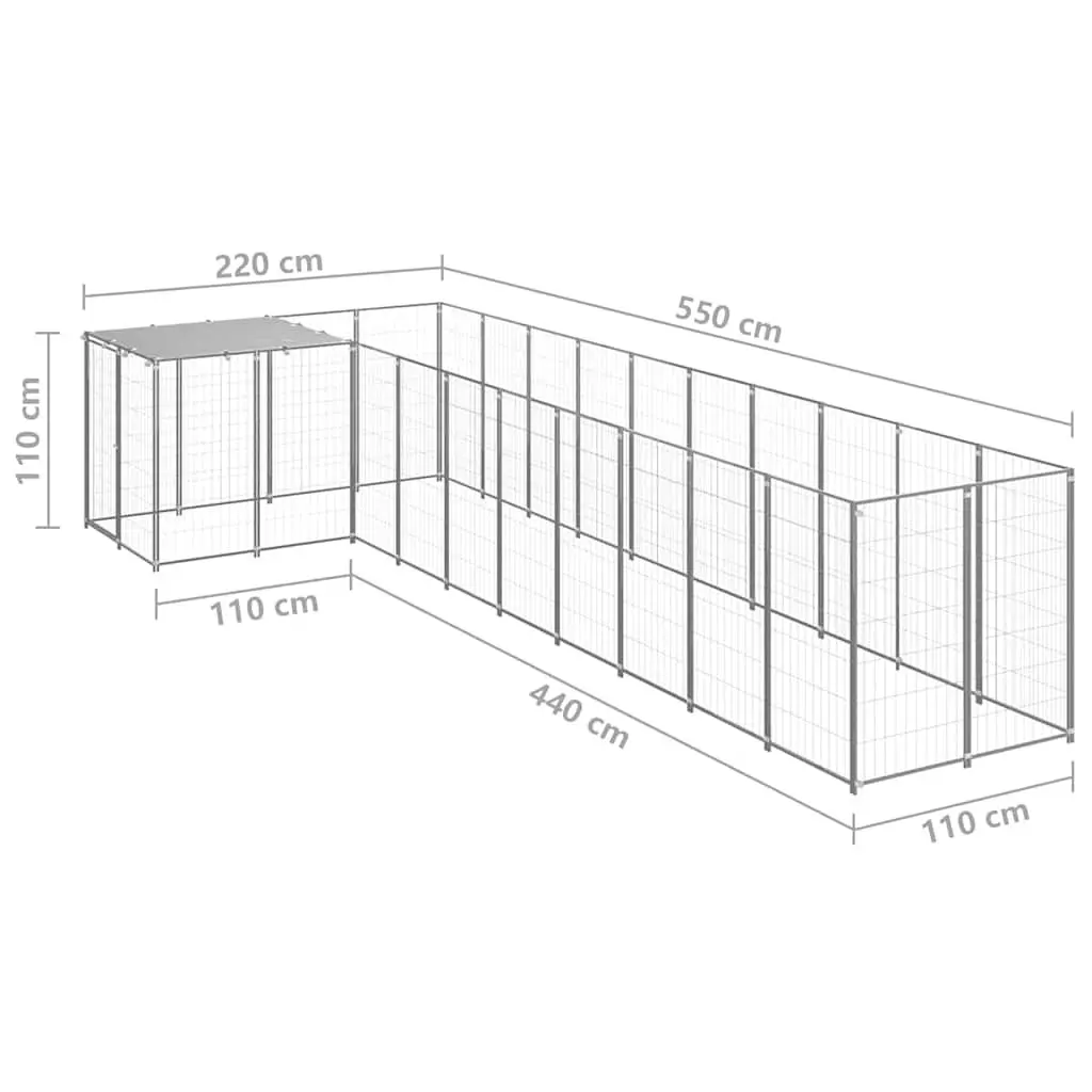Outdoor Dog Kennel for Safe Pet Exercise
