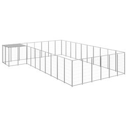 Practical Outdoor Dog Kennel for Active Pets