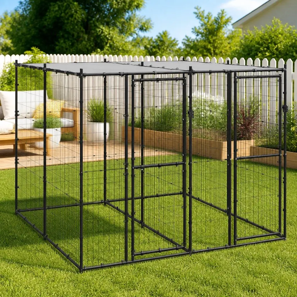 Outdoor Dog Kennel for Active Dogs