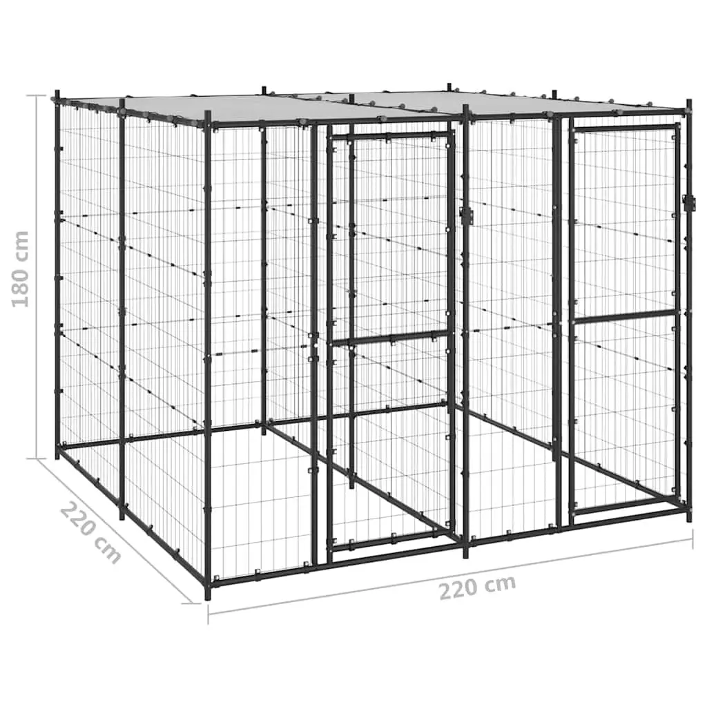 Outdoor Dog Kennel for Active Dogs