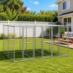 Outdoor Dog Kennel for Safe Exercise