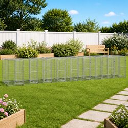 Versatile Outdoor Dog Kennel for Training and Play