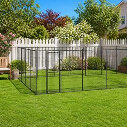 Versatile Dog Kennel for Outdoor Play and Training