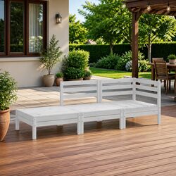 Versatile 3 Piece Outdoor Lounge Set for Relaxation