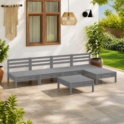 Practical 6 Piece Lounge Set for Your Outdoor Living