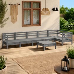 Perfectly Suited 7 Piece Garden Lounge Set for Every Occasion